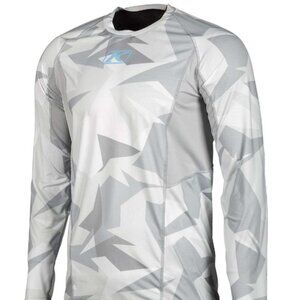KLIM, AGGRESSOR COOL -1.0 LONG SLEEVE JERSEY, XL Grey